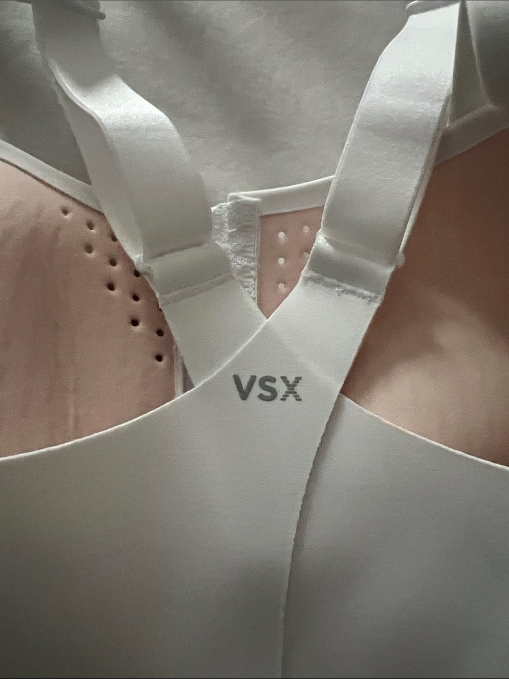Victoria's Secret Featherweight Front-Zip Sports Bra - White - Picture 5 of 9